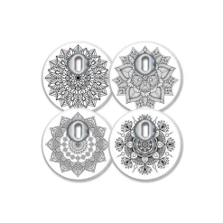 | Freestyle Libre 3 / 3 Plus Sensor Sticker | Mandala>MySweetStitch