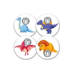 | Freestyle Libre 3 / 3 Plus Sensor Sticker | Dinos|MySweetStitch Outlet