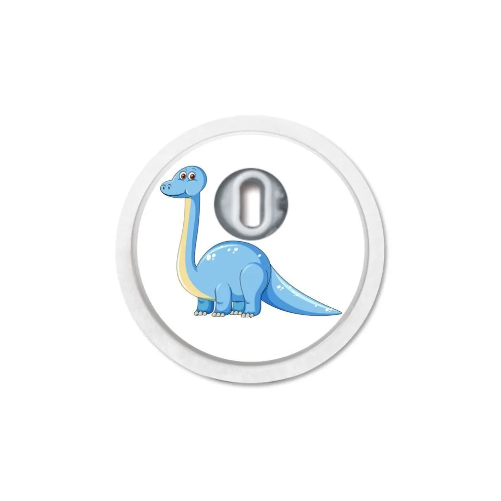 | Freestyle Libre 3 / 3 Plus Sensor Sticker | Dinos|MySweetStitch Outlet