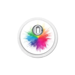 | Freestyle Libre 3 / 3 Plus Sensor Sticker | Holi Festival|MySweetStitch Clearance