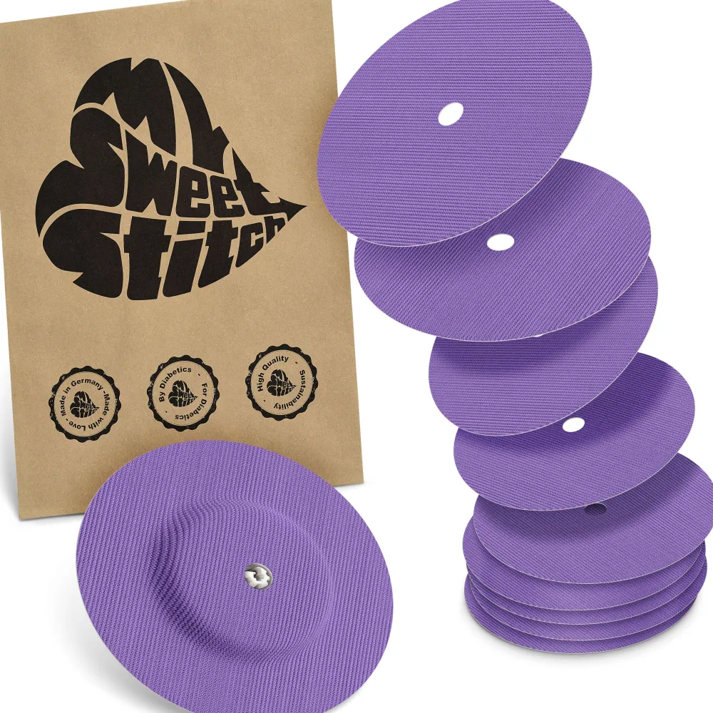 | Freestyle Libre 1 & 2 Overpatch - Round>MySweetStitch Best