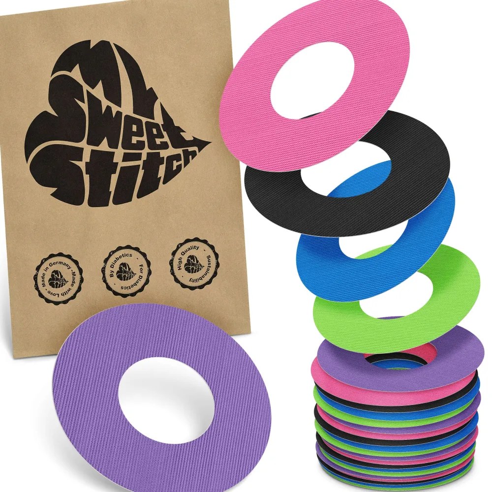 | Freestyle Libre 1 & 2 Ringpatch - Round>MySweetStitch Online