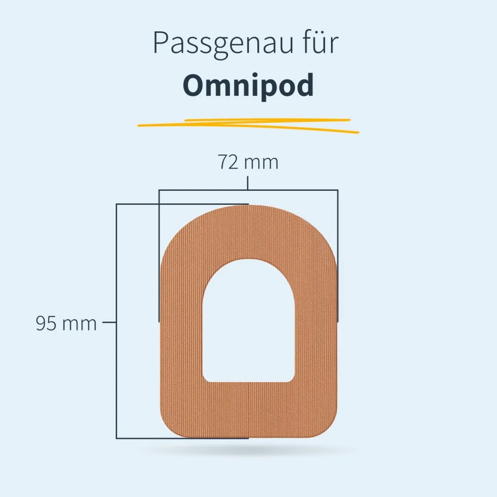 | Omnipod 4 / 5 / DASH Ringpatch - Oval|MySweetStitch Outlet