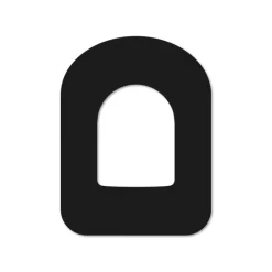 | Omnipod 4 / 5 / DASH Ringpatch - Oval>MySweetStitch Hot