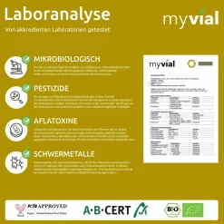 myvial® Vitamin D3 + K2 Komplex Tropfen - vegan - 1.000 I.E. hochdosiert><noscript><img width=
