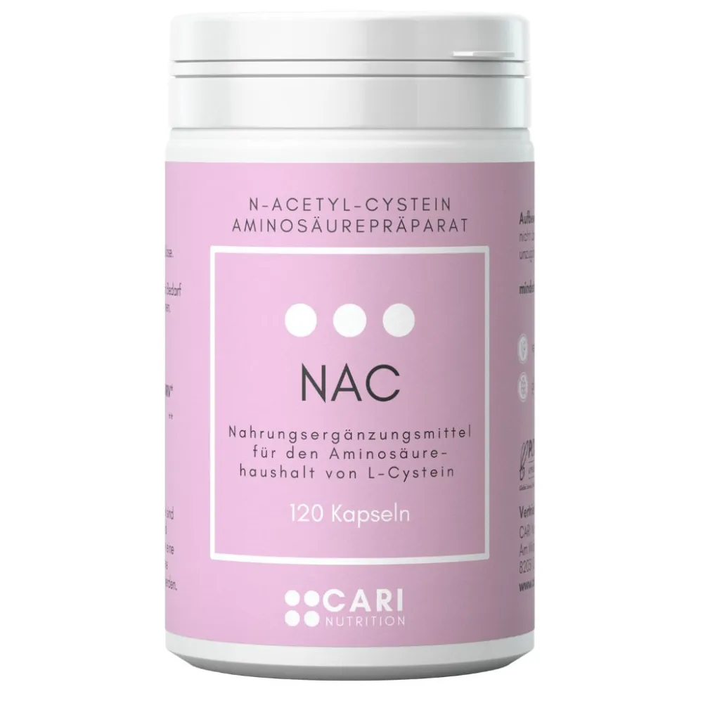 N-Acetyl-L-Cystein (NAC) 650mg|CARI NUTRITION