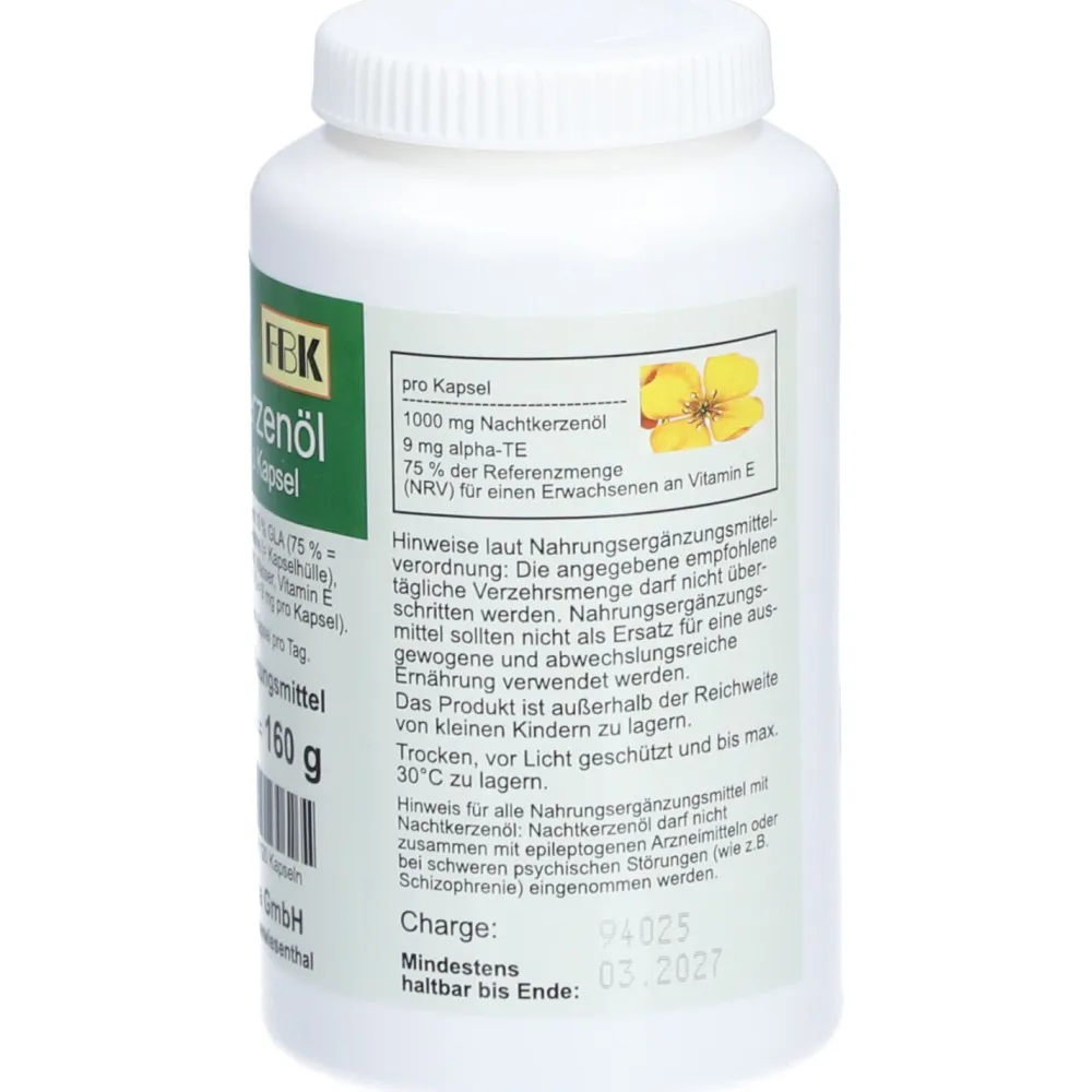 Nachtkerzenöl 1000 mg| Online