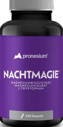 NACHTMAGIE® Magnesiumbisglycinat, Magnesiumtaurat, L-Tryptophan> Sale