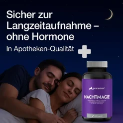 NACHTMAGIE® Magnesiumbisglycinat, Magnesiumtaurat, L-Tryptophan><noscript><img width=