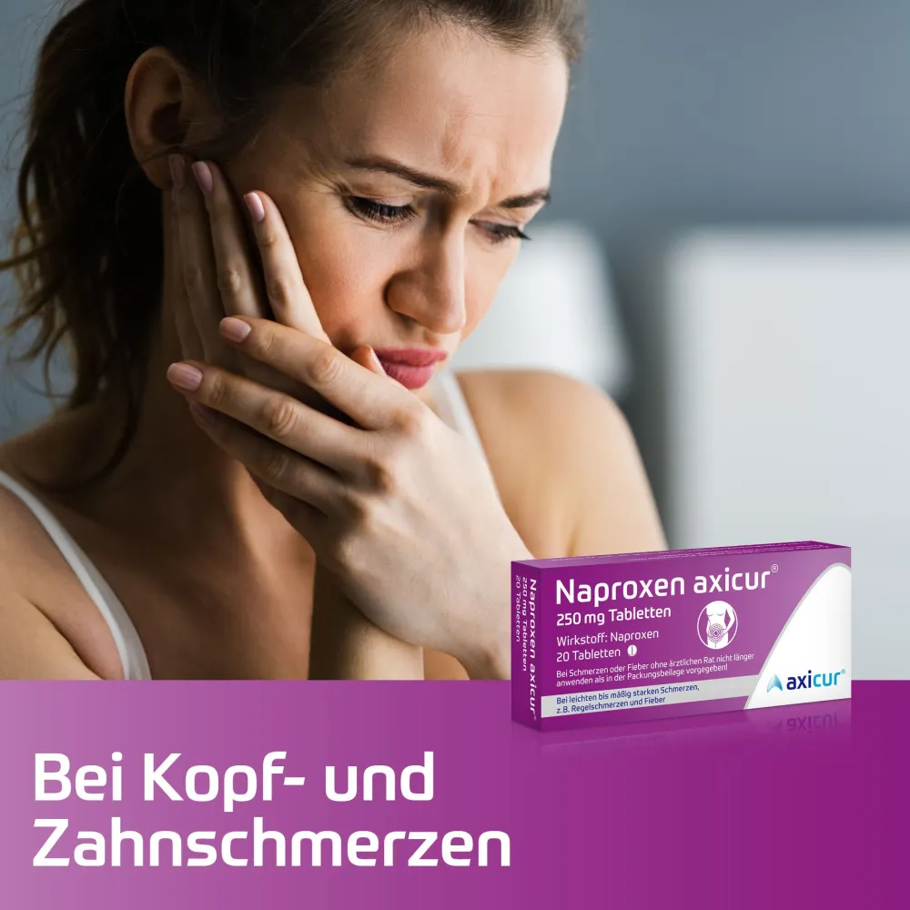Naproxen axicur® 250 mg| Sale
