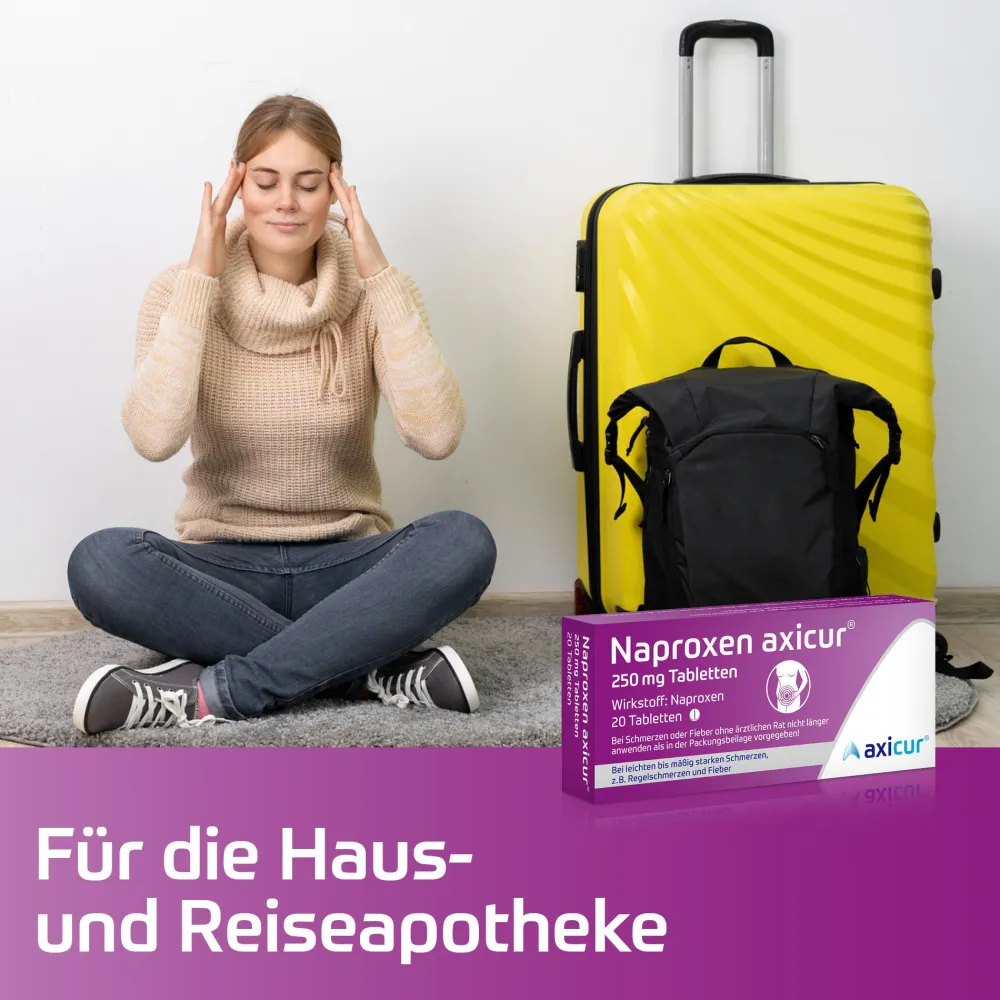 Naproxen axicur® 250 mg| Sale