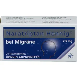 Hennig® 2,5mg bei Migräne><noscript><img width=