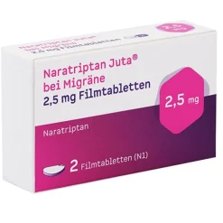 Naratriptan Juta® bei Migräne 2,5 mg> Discount