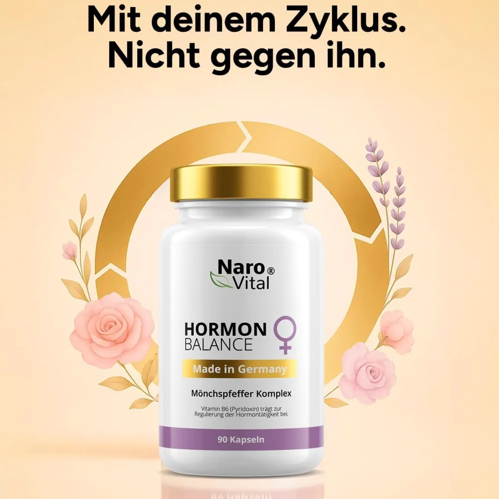 NAROVITAL® Hormon Balance - Frauen Komplex - Kapseln mit Mönchspfeffer> Discount