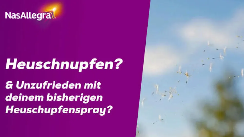 NasAllegra® Heuschnupfenspray I 2-in-1 Wirkstoffkombi bei Pollenallergie - Jetzt 10% mit dem Code nattermann10 sparen*> Online