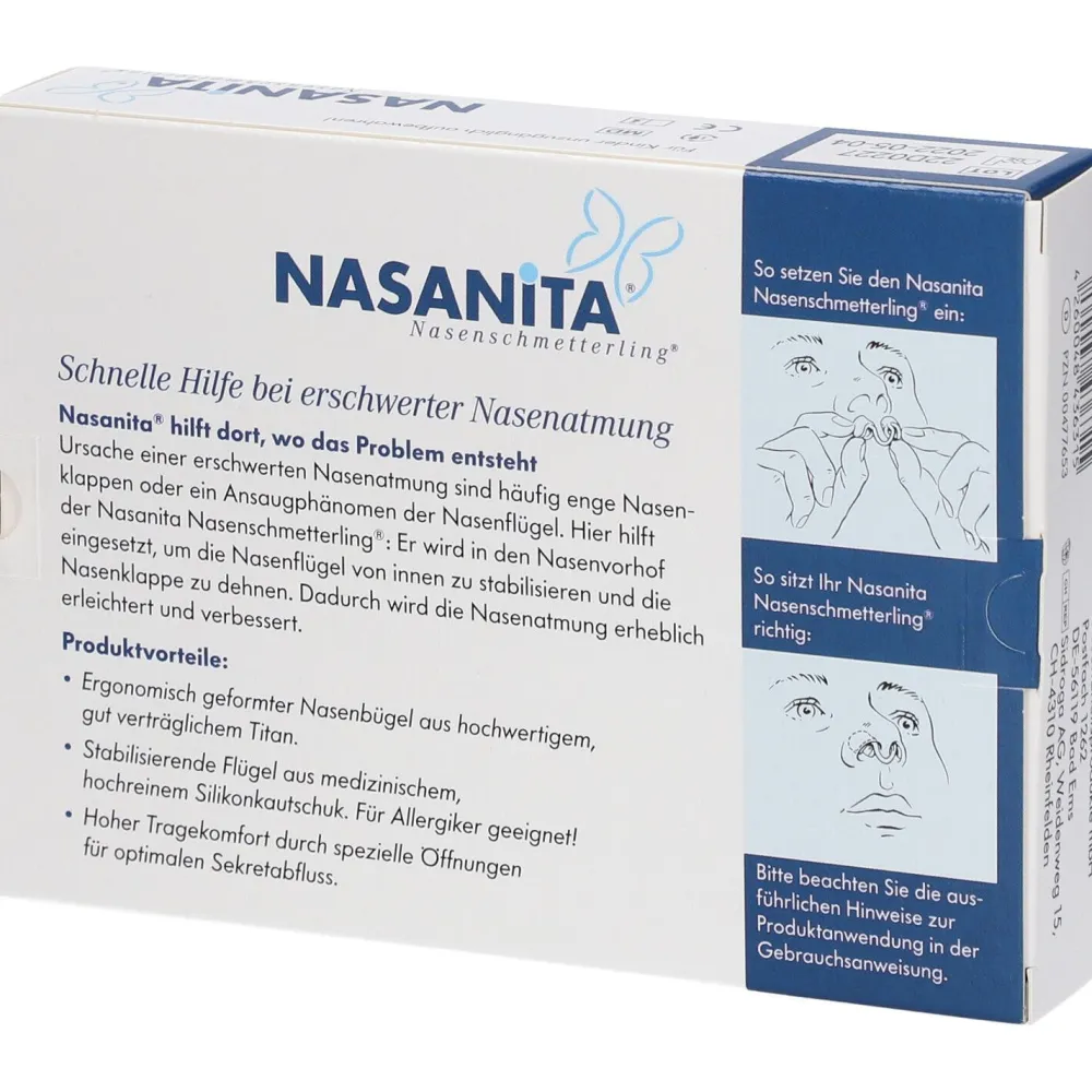 Nasanita Nasenschmetterling®| Discount