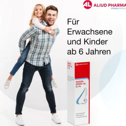 Nasenspray AL 0,1 % bei Schnupfen|Aliud Best