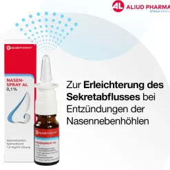 Nasenspray AL 0,1 % bei Schnupfen|