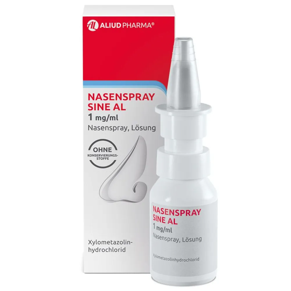 Nasenspray sine AL 1 mg / ml bei Schnupfen|Aliud