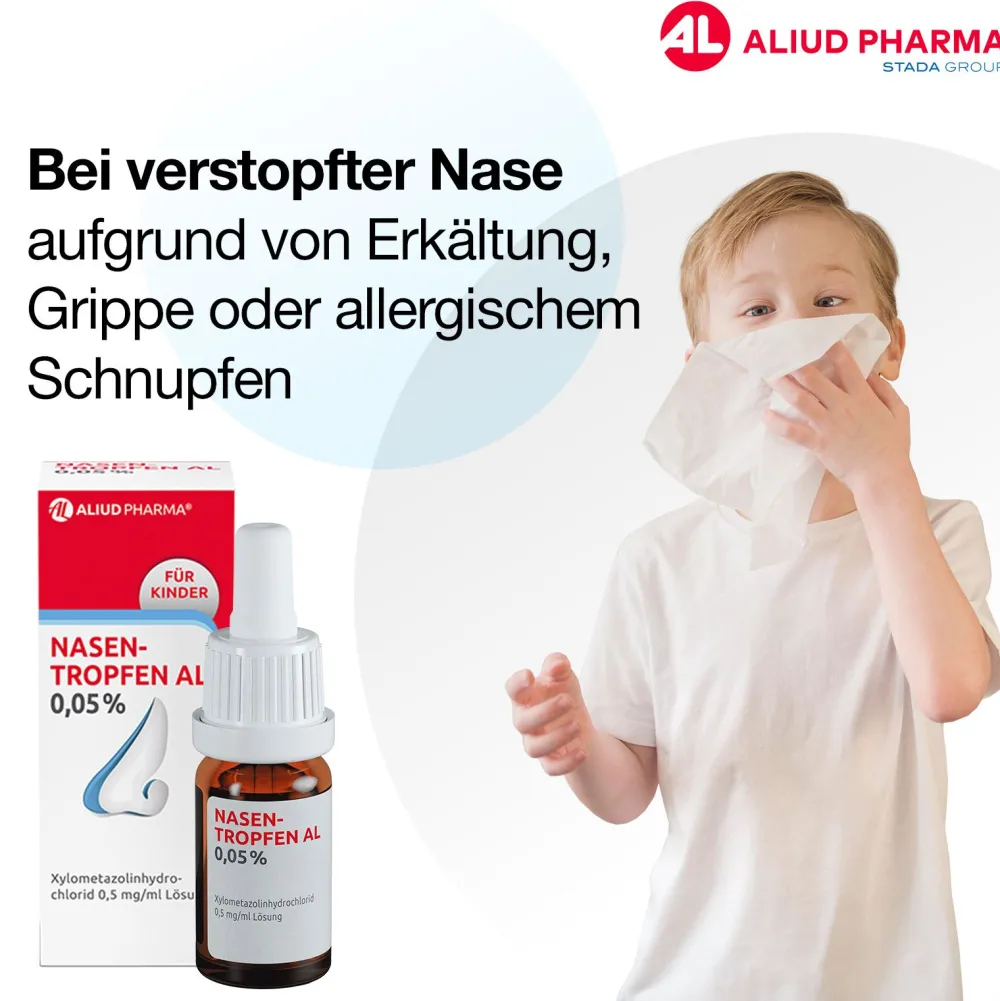 Nasentropfen AL 0,05 % bei Schnupfen|Aliud Outlet