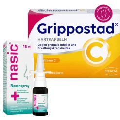 nasic® Nasenspray + C® bei Erkältung und grippalen Infekten|Grippostad Outlet