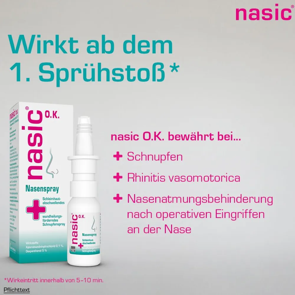 ® O.K. Nasenspray>nasic Clearance