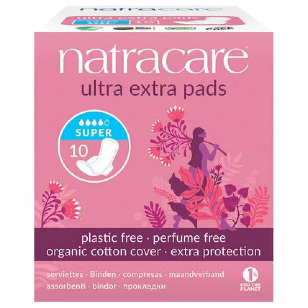Natracare - Ultra Extra Damenbinden Super| Online