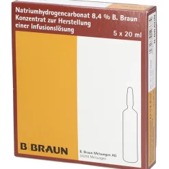 Natriumhydrogencarbonat 8,4% B.Braun Ampullen> Hot