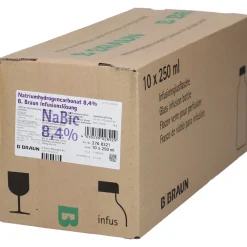 Natriumhydrogencarbonat 8,4 % B. Braun Glasflasche|B-BRAUN New