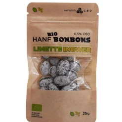 natürlich CBD BIO-Hanfbonbons Limette Ingwer> Discount