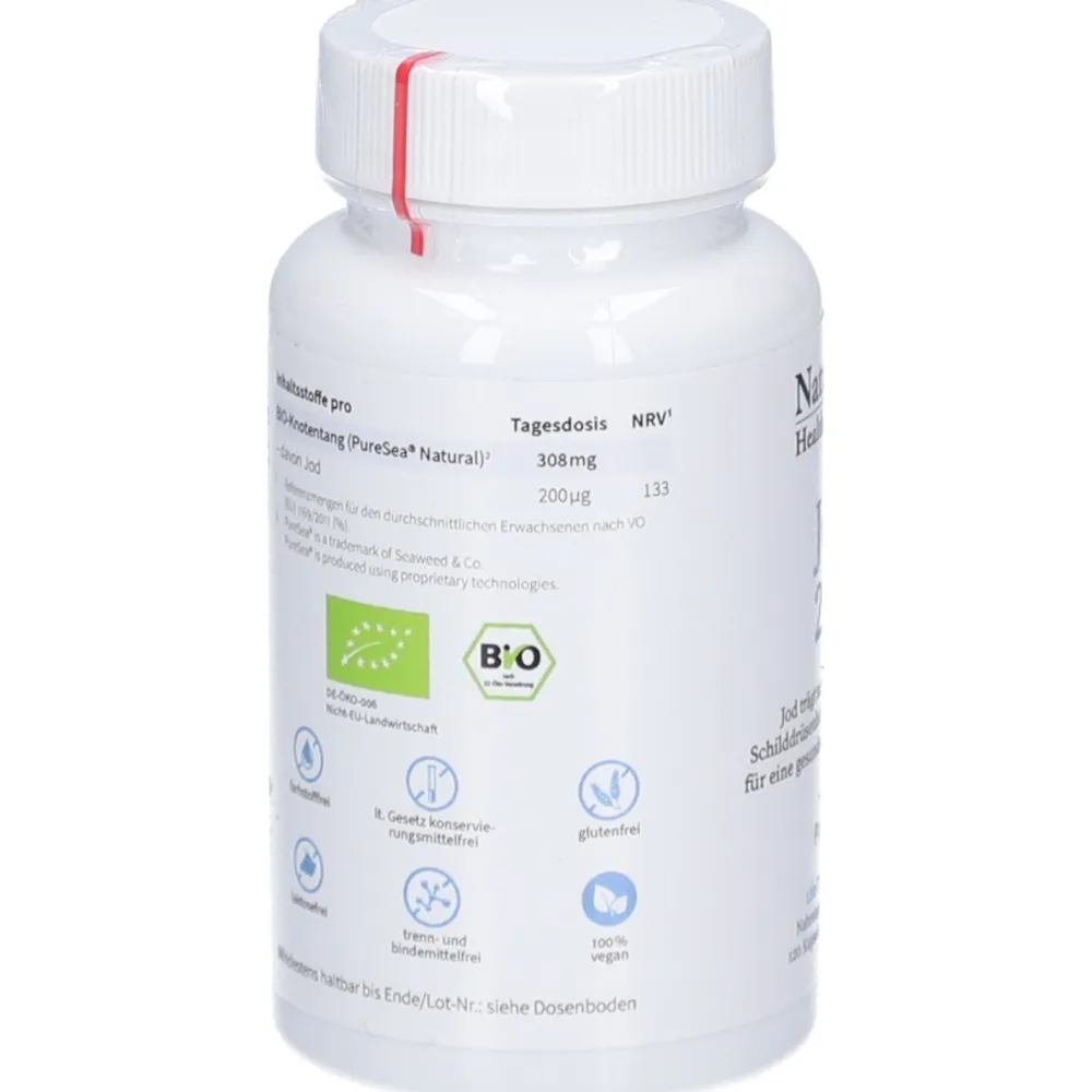 NatuGena Jod 200 aus Bio-Knotentang>
