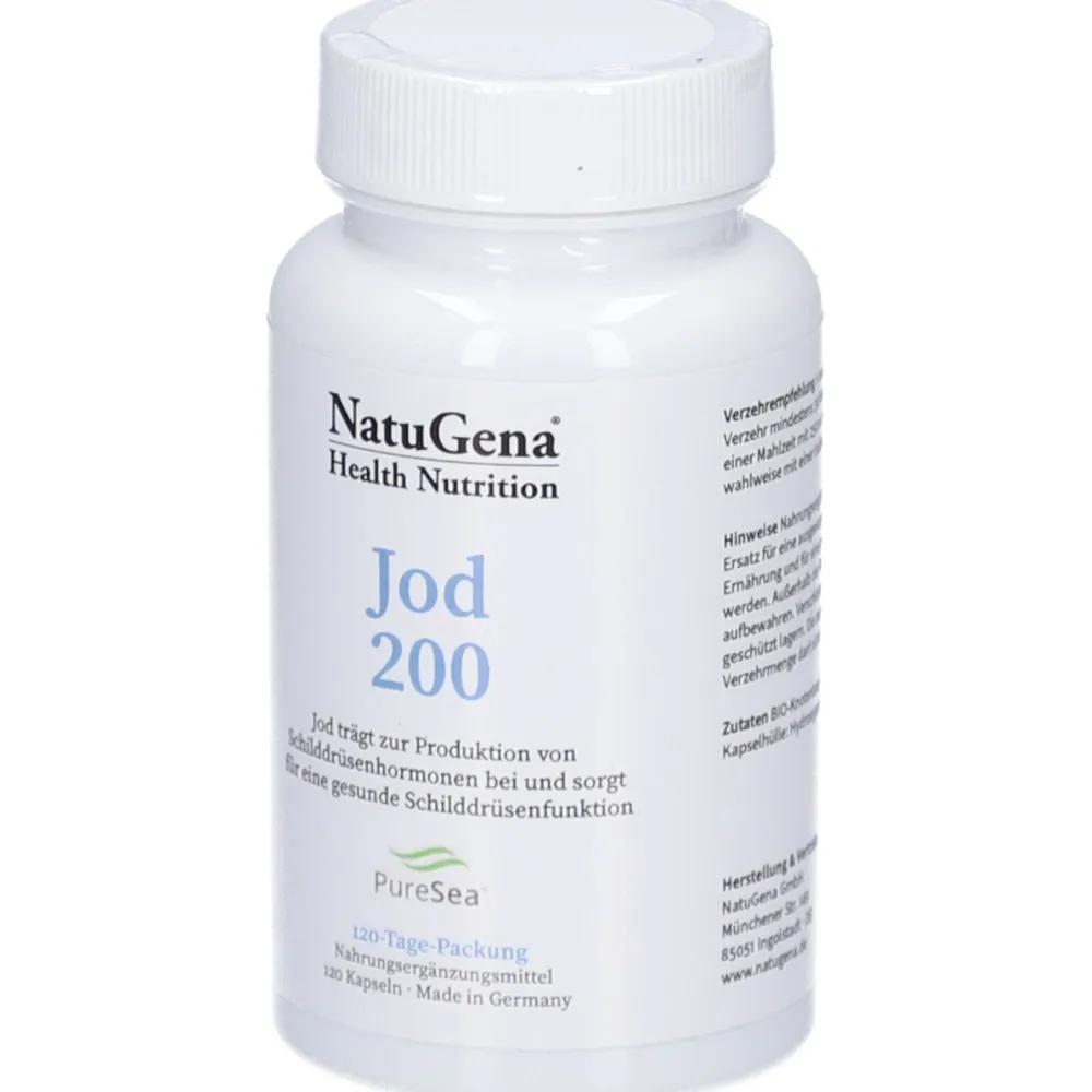 NatuGena Jod 200 aus Bio-Knotentang>