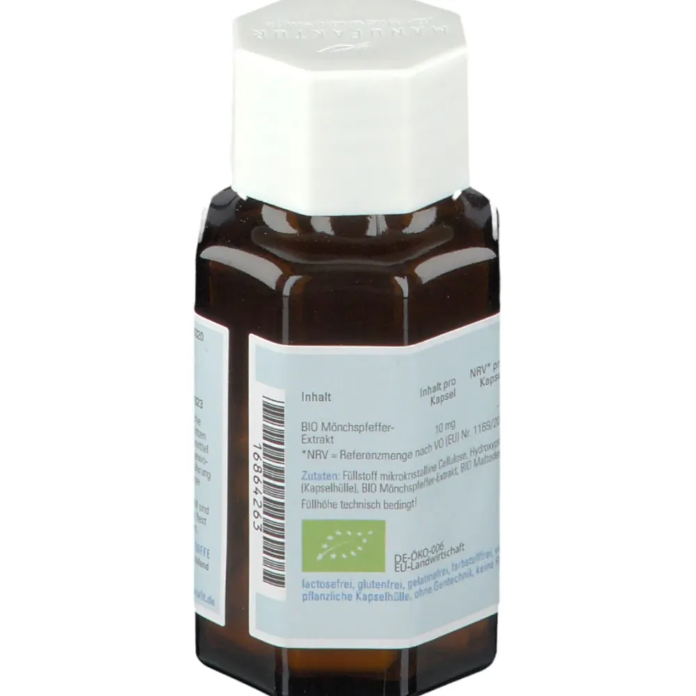 MÖNCHSPFEFFER 10 mg BIO|naturafit Hot