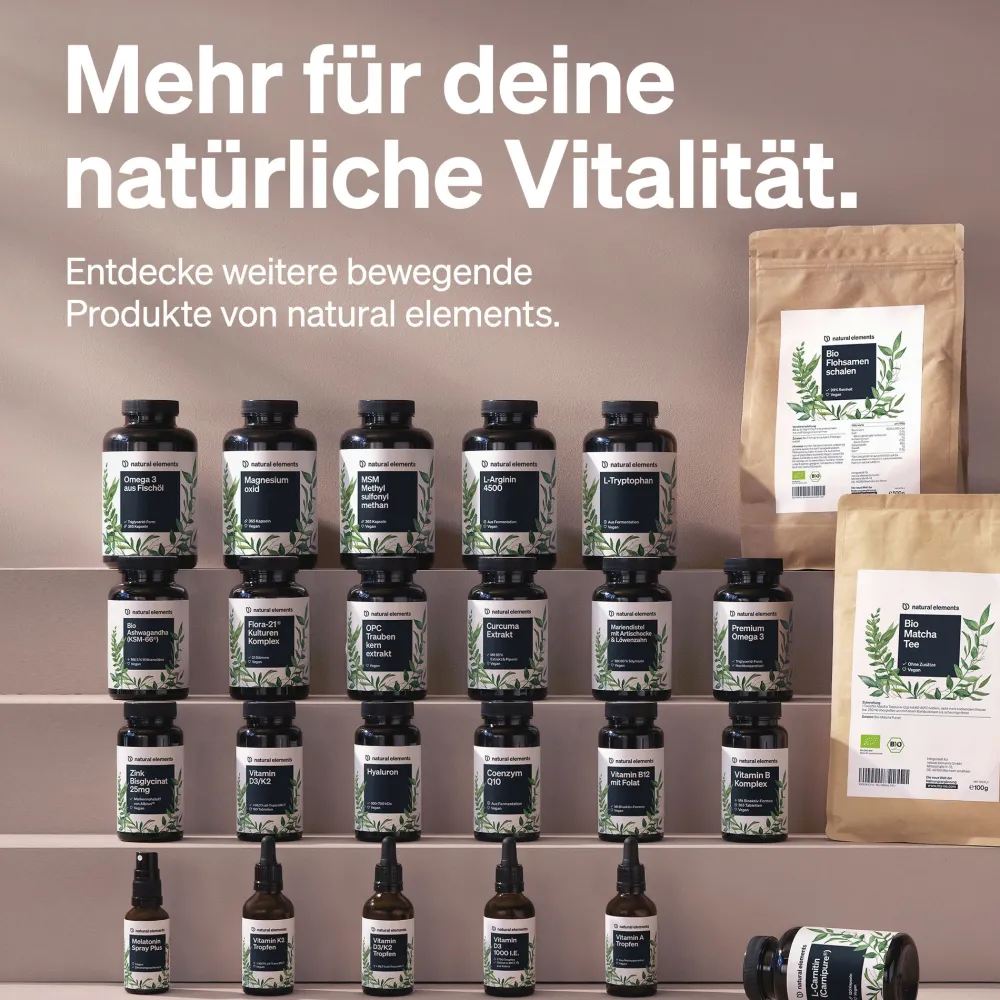 Vitamin K2 MK-7 200µg – 50 ml – all-Trans Gehalt >99,7%>natural elements