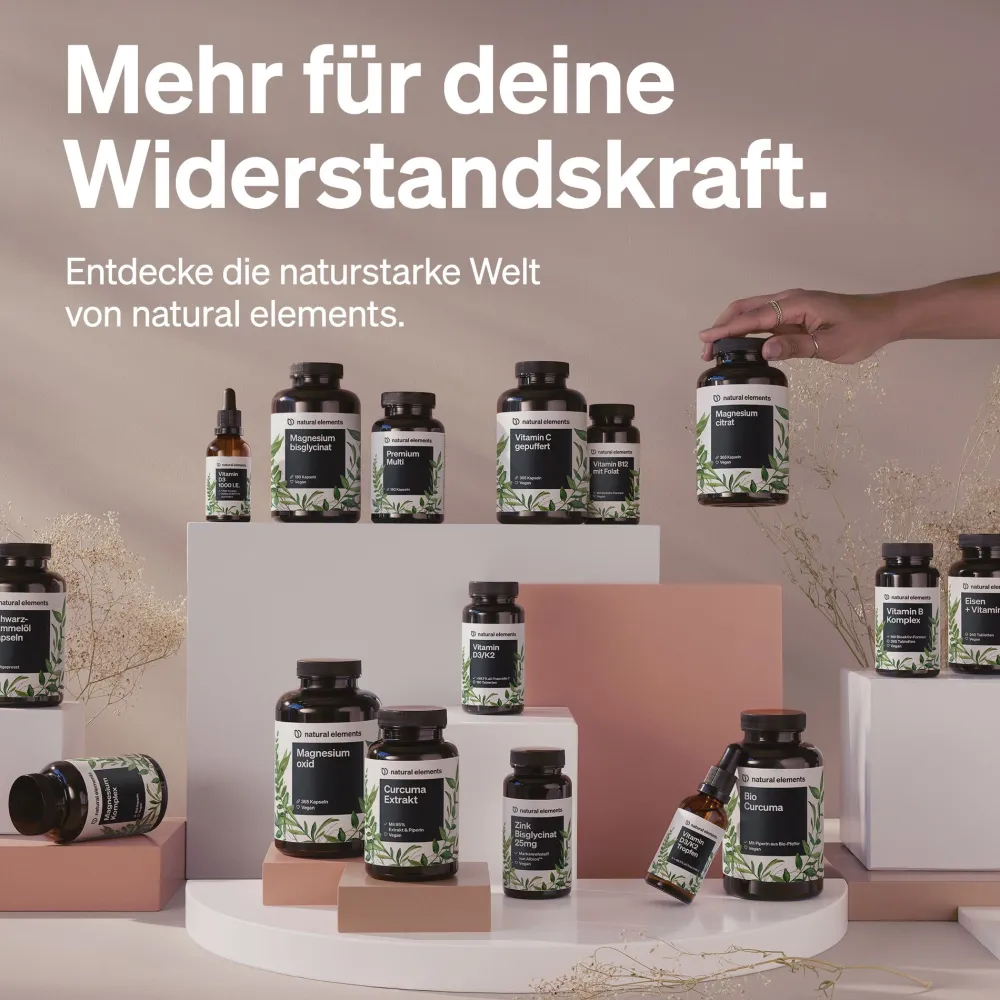 Zink Tropfen – 100ml – 15mg/Tagesdosis – Ionisches Zink (Zinksulfat) – Ohne Alkohol|natural elements Hot