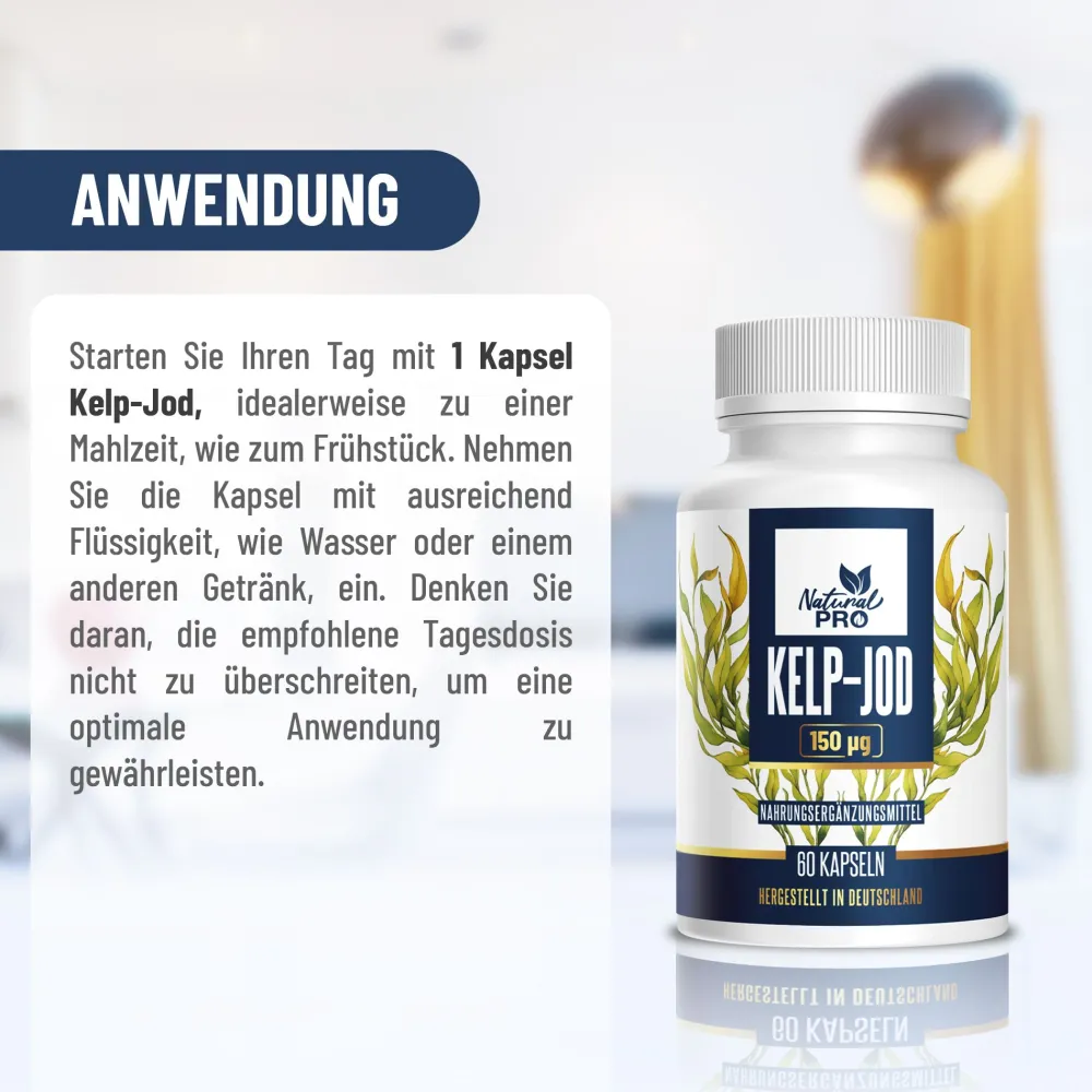 Natural Pro | KELP-JOD Kapseln 150 µg HOCHDOSIERT> Online