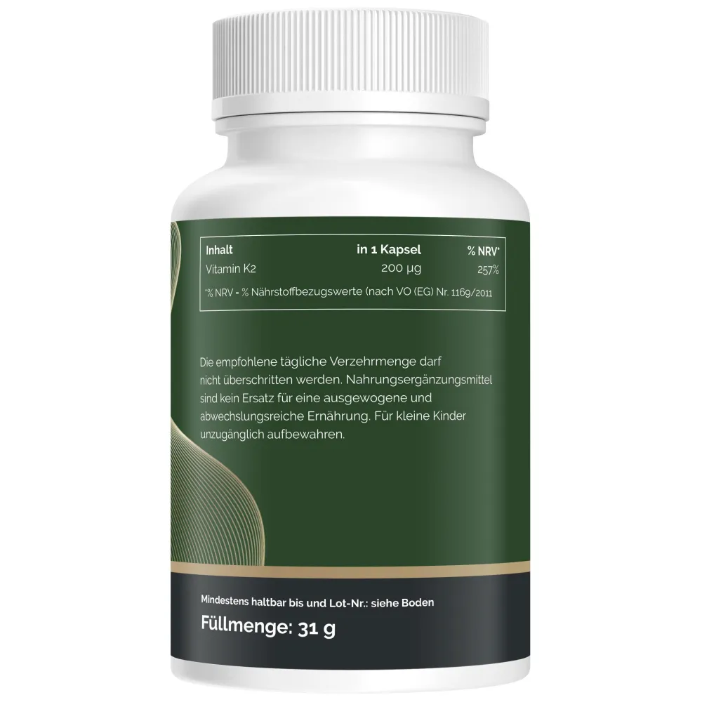 Natural Pro | Vitamin K2 200 µg HOCHDOSIERT> Online