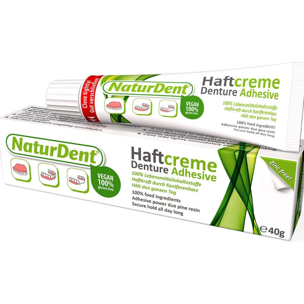NaturDent® Haftcreme für die Zahnprothese| Discount