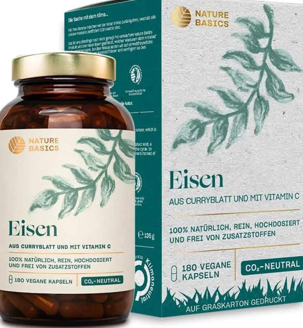 ® - Natürliches Eisen mit Vitamin C Vegan>NATURE BASICS New