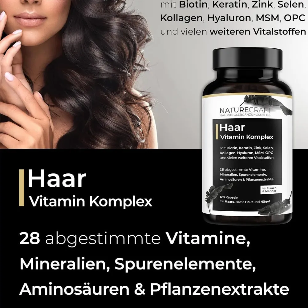 NatureCraft Haare, Haut & Nägel Vitamin Komplex> Outlet