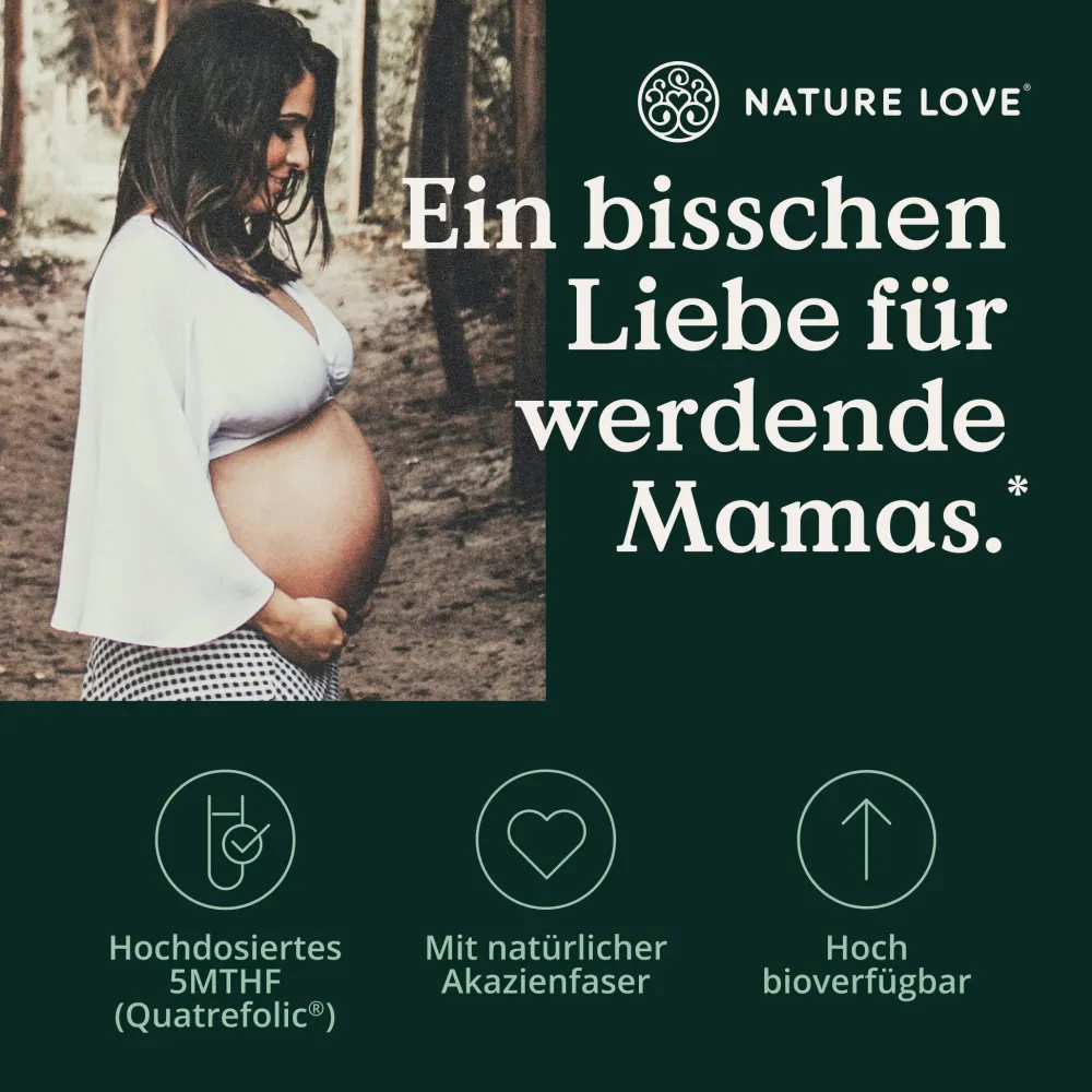 ® Folsäure Quatrefolic® – 180 Tabletten – 400 μg pro Tablette>NATURE LOVE Discount