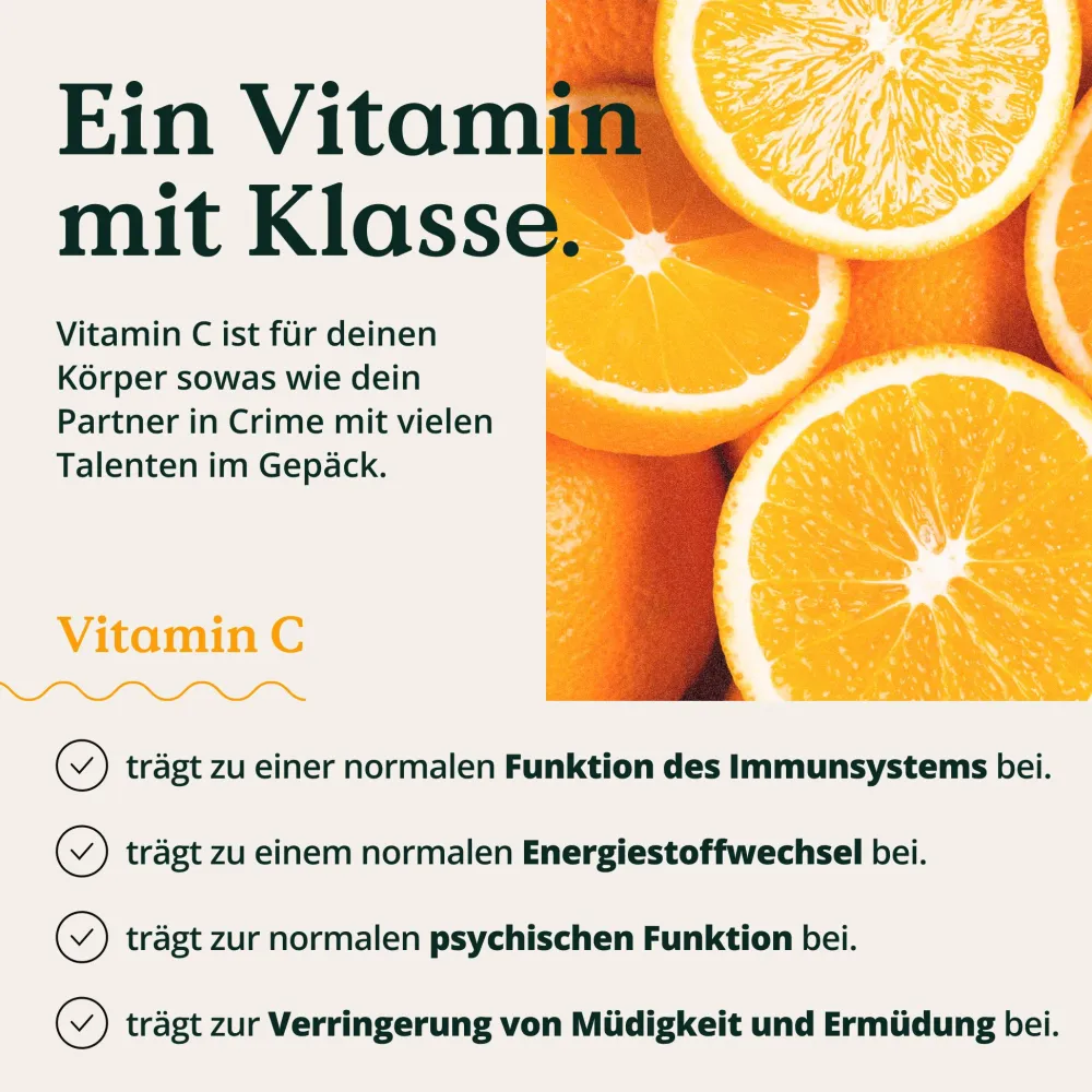 ® Gepuffertes Vitamin C - Hochdosiert mit 1000mg Vitamin C je Tagesdosis - 365 Kapseln|NATURE LOVE New