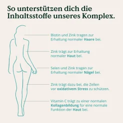® Kollagen Komplex – 180 Kapseln mit Hyaluron, Biotin, Zink, Selen, Vitamin C & Silicium|NATURE LOVE Outlet