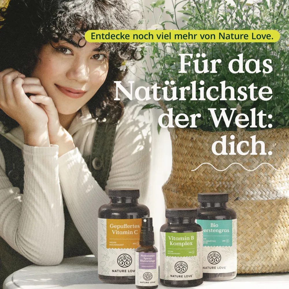 ® L-Arginin Base mit Citrullin - 365 Stk - pflanzliches Arginin BASE Form 99,7+% Reinheit>NATURE LOVE Sale