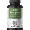 ® Leber Komplex - 120 Kapseln - Mariendistel, Cholin, Artischockenextrakt, Curcuma & Zink|NATURE LOVE Discount