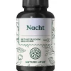 NATURE LOVE® Nacht - 90 Stk - natürliches Melatonin, Ashwagandha, Baldrian - 0,5mg Melatonin/Kapsel>