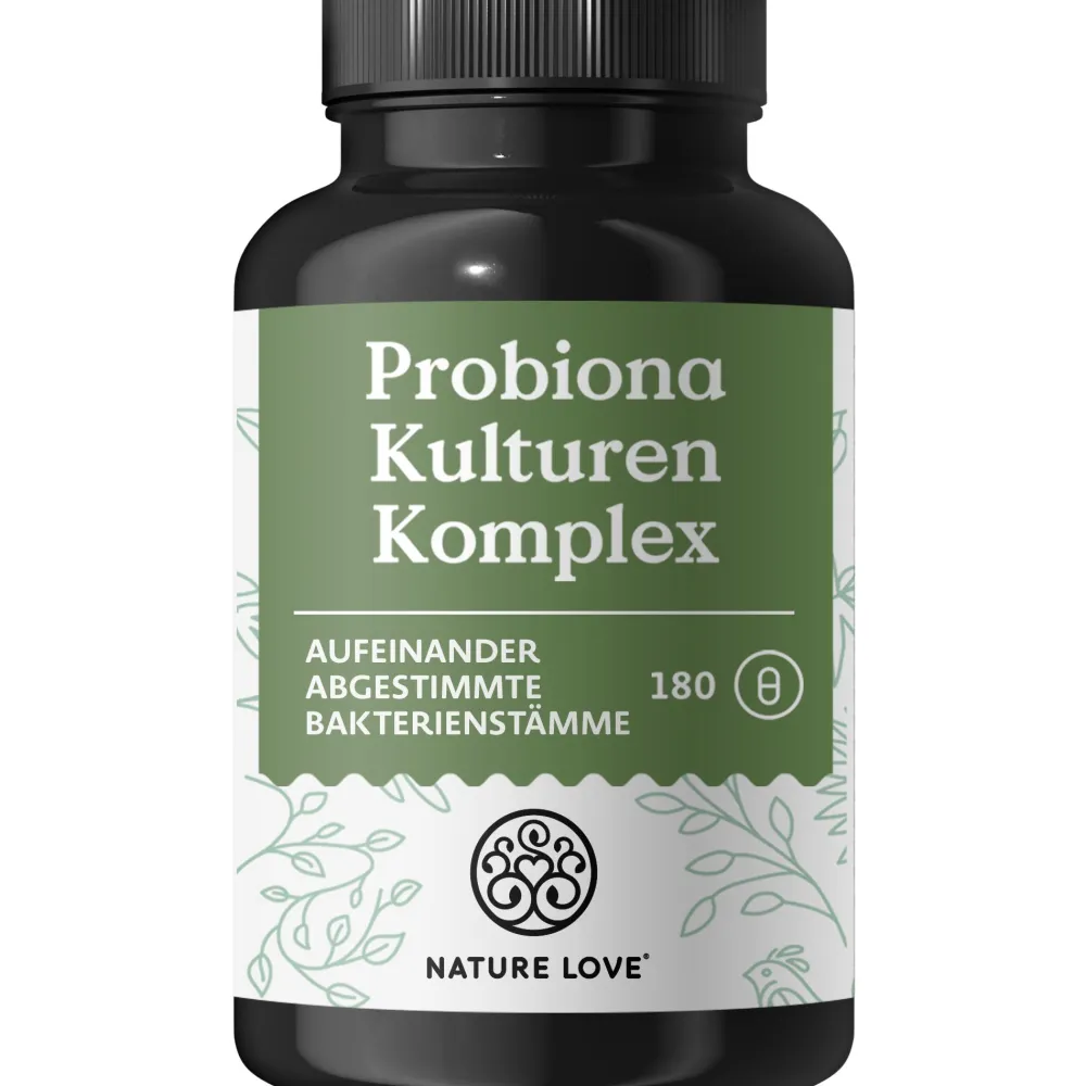 ® Probiona Komplex – 300 Mrd. KBE/g – Lactobacillus & Bifidobakterien 20 Mrd – KBE/Tag|NATURE LOVE Discount