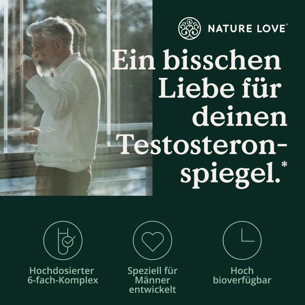 ® Sägepalm Komplex - 120 Kapseln - Sägepalme (Saw Palmetto) mit 5% Phytosterolen>NATURE LOVE Sale