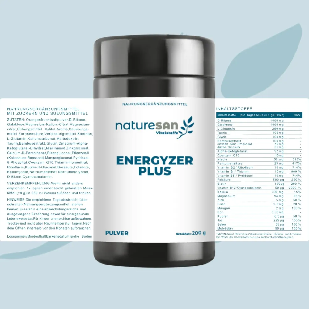 Naturesan Energyzer Plus| Clearance