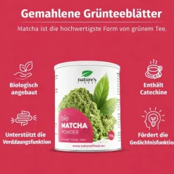 Nature's Finest Matcha Pulver Bio>Nature's Finest Hot